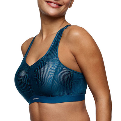 Primadonna Sport THE GAME padded sports bra in deep blue sea
