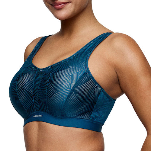 Primadonna Sport THE GAME padded sports bra in deep blue sea