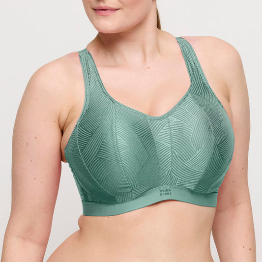 Primadonna Padded Sports Bra The Game in Sage