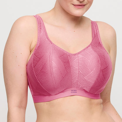 Primadonna Sport The Game Padded Sports Bra in Orchid Pink