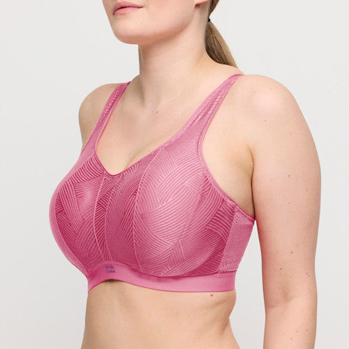 Primadonna Sport The Game Padded Sports Bra in Orchid Pink