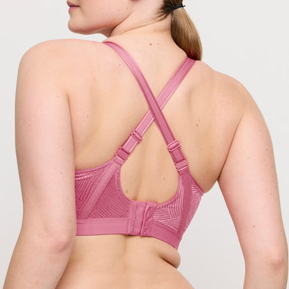 Primadonna Sport The Game Padded Sports Bra in Orchid Pink