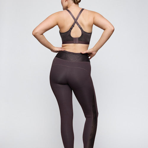 Primadonna Sport THE GAME padded sports bra in Smokey taupe