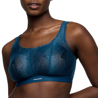 Primadonna Sport THE GAME sports bra wireless in deep blue sea