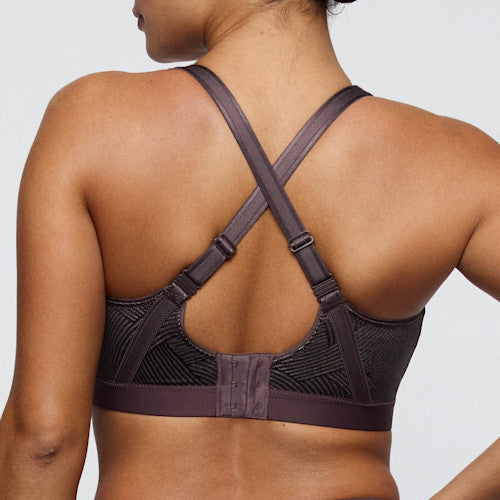 Primadonna Sport THE GAME sports bra wireless in Smokey taupe