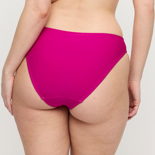 Primadonna Swim Uvita Bikini Briefs in Deep Magenta