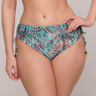 Primadonna RIYAD Turquoise Seas bikini full briefs ropes