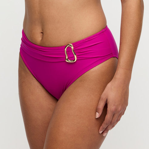 Primadonna Swim Uvita Full Briefs in Deep Magenta