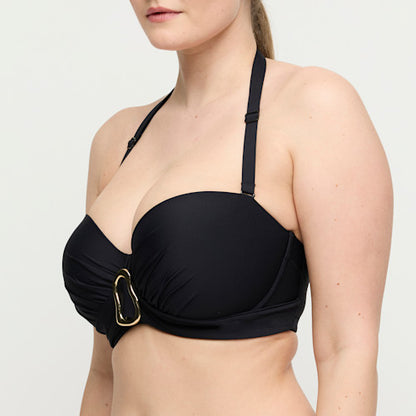 Primadonna Swim Uvita Strapless in Black