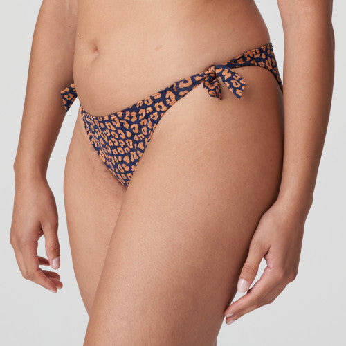 PrimaDonna Swim PUNTA RATA bikini briefs waist ropes in Water Blue