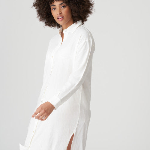 PrimaDonna Swim SIDARI swimwear dress short in white yacht