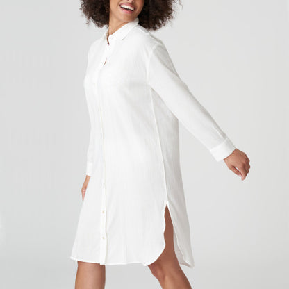 PrimaDonna Swim SIDARI swimwear dress short in white yacht