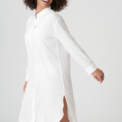 PrimaDonna Swim SIDARI swimwear dress short in white yacht