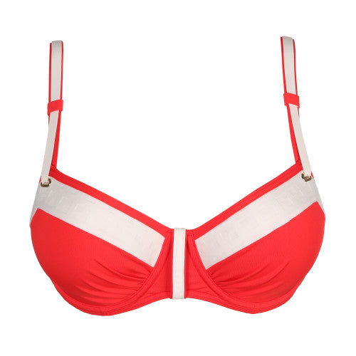 PrimaDonna Swim ISTRES padded balcony bikini top in Pomme d amour