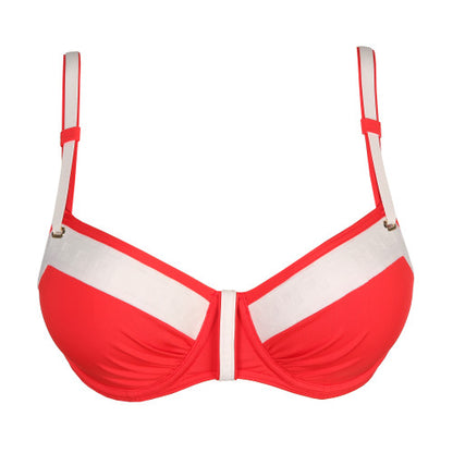 PrimaDonna Swim ISTRES padded balcony bikini top in Pomme d amour