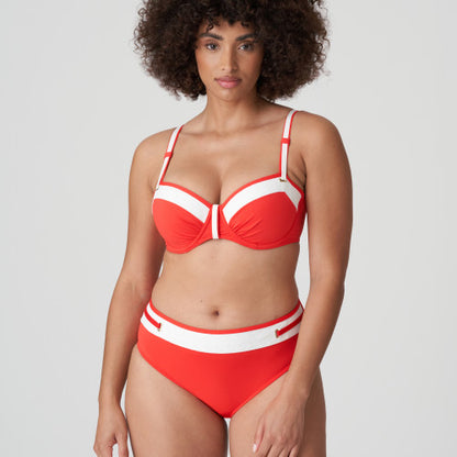 PrimaDonna Swim ISTRES padded balcony bikini top in Pomme d amour