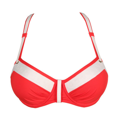 PrimaDonna Swim ISTRES padded balcony bikini top in Pomme d amour