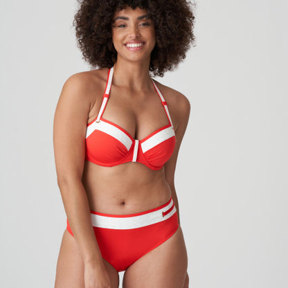 PrimaDonna Swim ISTRES padded balcony bikini top in Pomme d amour