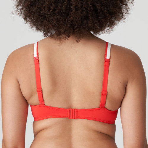 PrimaDonna Swim ISTRES padded balcony bikini top in Pomme d amour