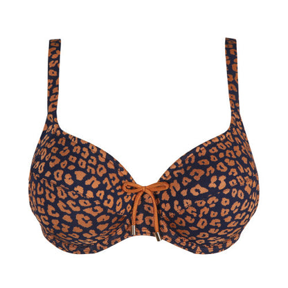PrimaDonna Swim PUNTA RATA full cup bikini top in Water Blue