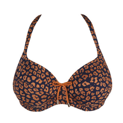 PrimaDonna Swim PUNTA RATA full cup bikini top in Water Blue