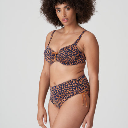 PrimaDonna Swim PUNTA RATA full cup bikini top in Water Blue