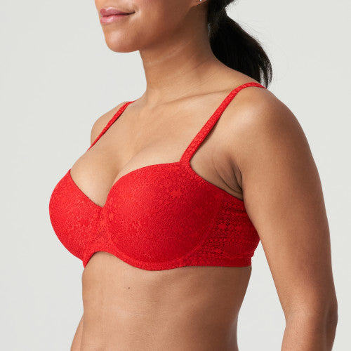 PrimaDonna Twist EPIRUS padded balcony bra in Red