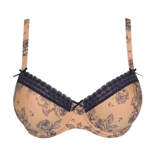 PrimaDonna Twist MATAMA padded balcony bra in light tan