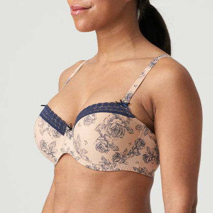 PrimaDonna Twist MATAMA padded balcony bra in light tan