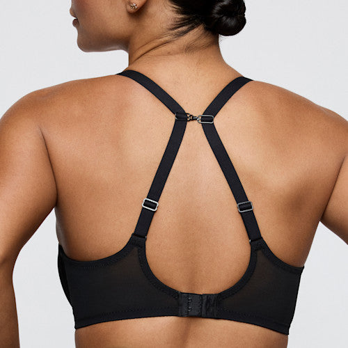 Primadonna Twist SHEARY balcony bra tulip seam in black