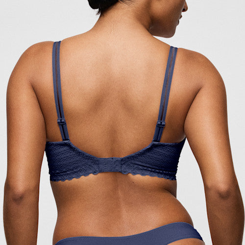 Primadonna Twist TWIST SIDE padded balcony bra in indigofera