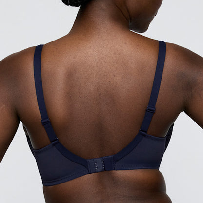 Primadonna Twist WOWGIRL padded balcony bra in evening blue