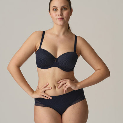 PrimaDonna Twist YELAPA padded balcony bra in Majestic Blue