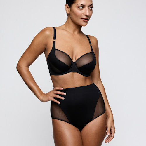 Primadonna Twist SHEARY balcony bra tulip seam in black
