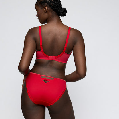 Primadonna Twist WOWGIRL rio briefs in true red
