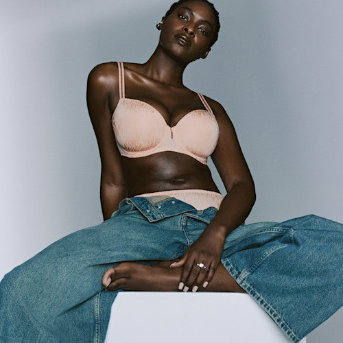 Primadonna Twist DALLI padded balcony bra in silk