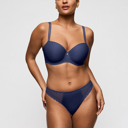 Primadonna Twist TWIST SIDE padded balcony bra in indigofera