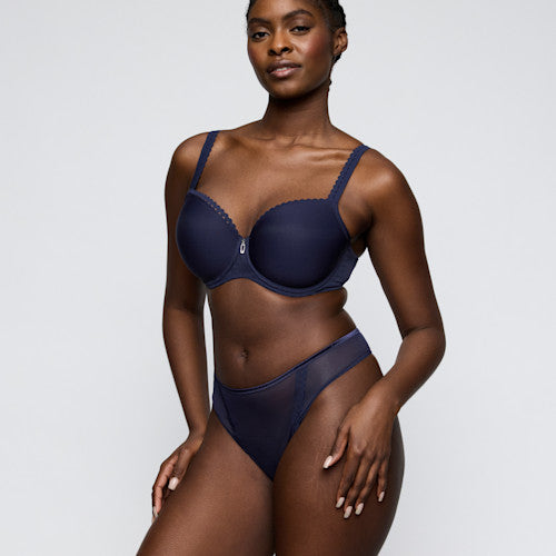 Primadonna Twist WOWGIRL padded balcony bra in evening blue