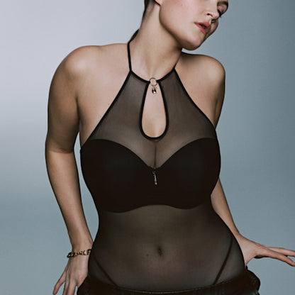 Primadonna Twist SHEARY body in black