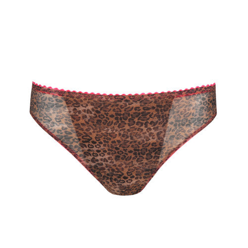 PrimaDonna Twist CAFE PLUME rio briefs in Cheetah