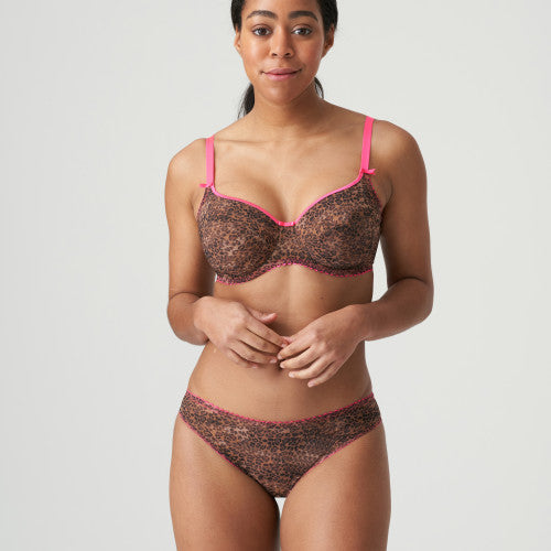 PrimaDonna Twist CAFE PLUME rio briefs in Cheetah