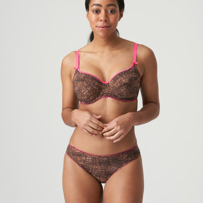 PrimaDonna Twist CAFE PLUME rio briefs in Cheetah