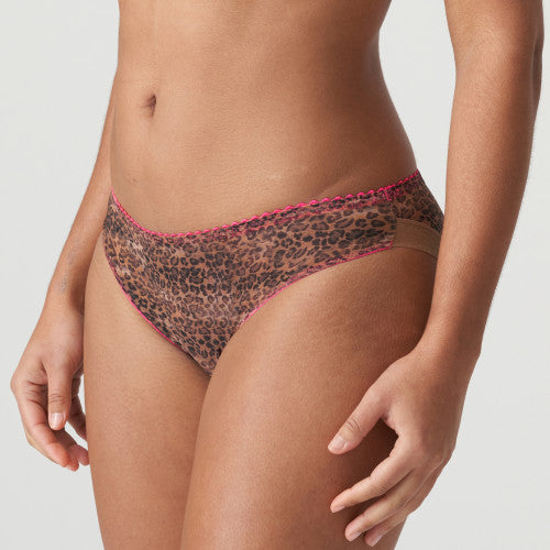 PrimaDonna Twist CAFE PLUME rio briefs in Cheetah