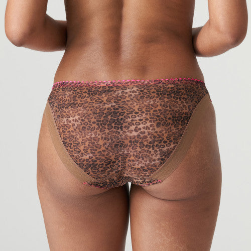 PrimaDonna Twist CAFE PLUME rio briefs in Cheetah