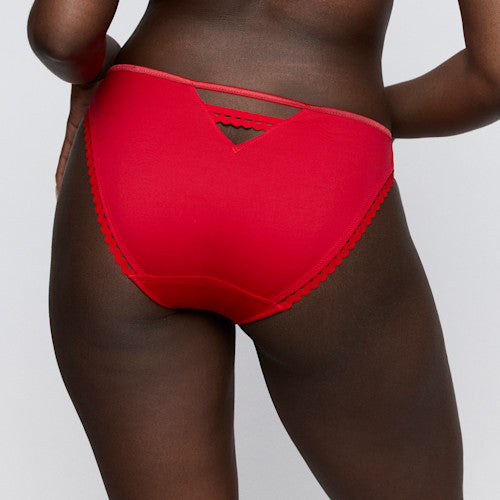 Primadonna Twist WOWGIRL rio briefs in true red