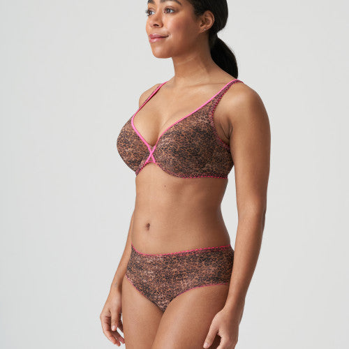 PrimaDonna Twist CAFE PLUME full briefs in Cheetah