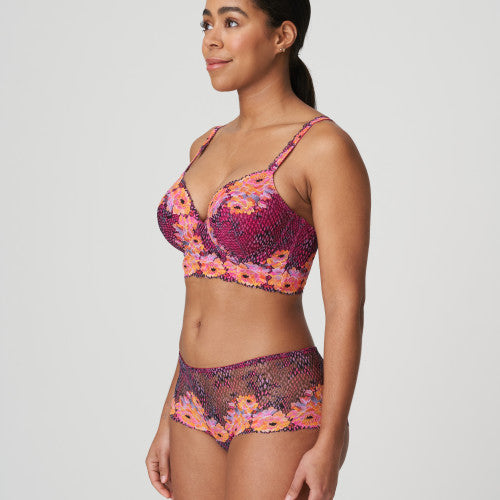PrimaDonna Twist EFFORIA padded plunge bra in Winter Blossom