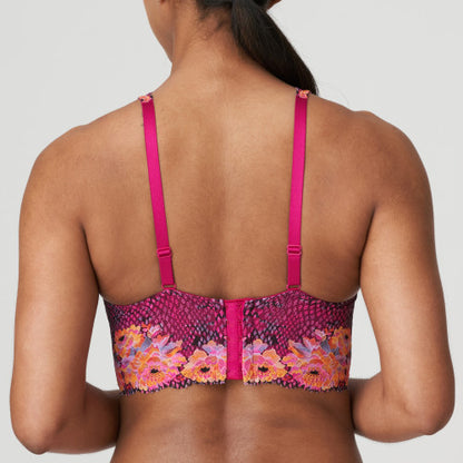 PrimaDonna Twist EFFORIA padded plunge bra in Winter Blossom