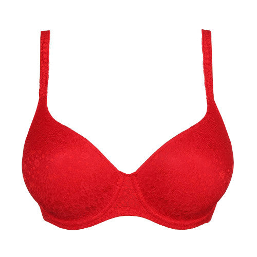 PrimaDonna Twist EPIRUS padded bra heartshape in Red