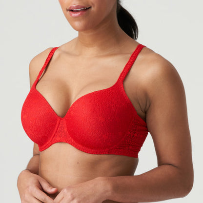 PrimaDonna Twist EPIRUS padded bra heartshape in Red